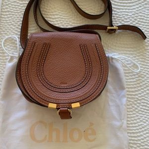Chloe marcie small saddle bag